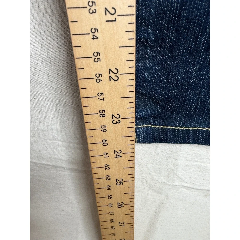 NWT South Pole High Waisted Corset Jeans size 10 Dark Blue Denim